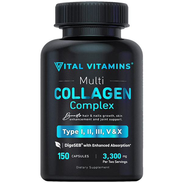 Thực phẩm chức năng Vital Vitamins Multi Collagen Complex